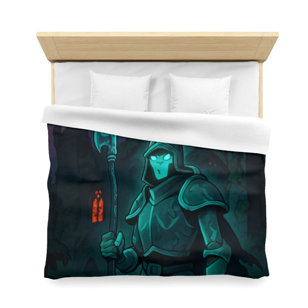 Housse de Couette Microfibre Illustration Unique Design Moderne Décoration Intérieure Raffinée
