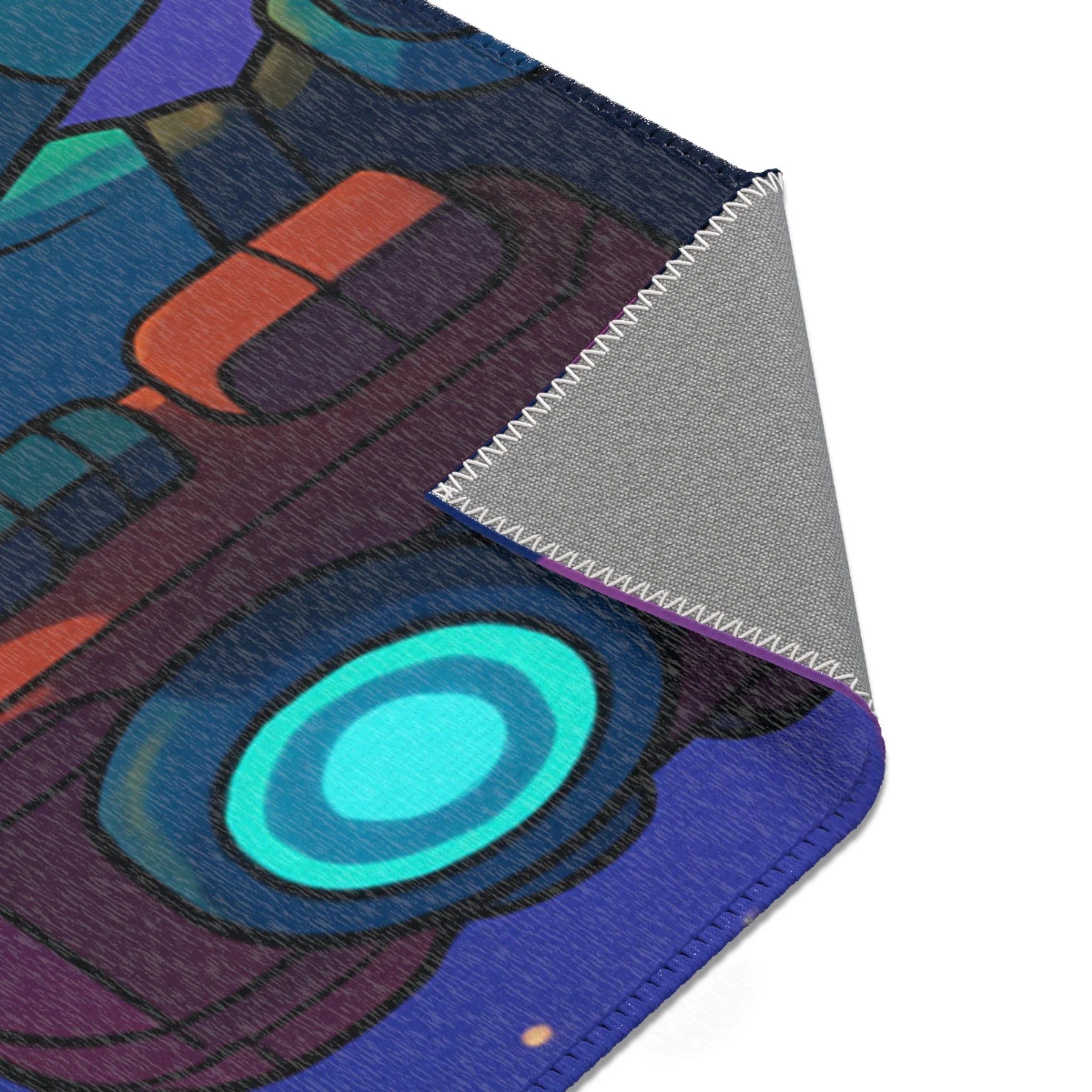 Tapis Constellation Thématique Pour Décor Cosmique Avec Éléments Astronomiques Colorés et Dynamiques