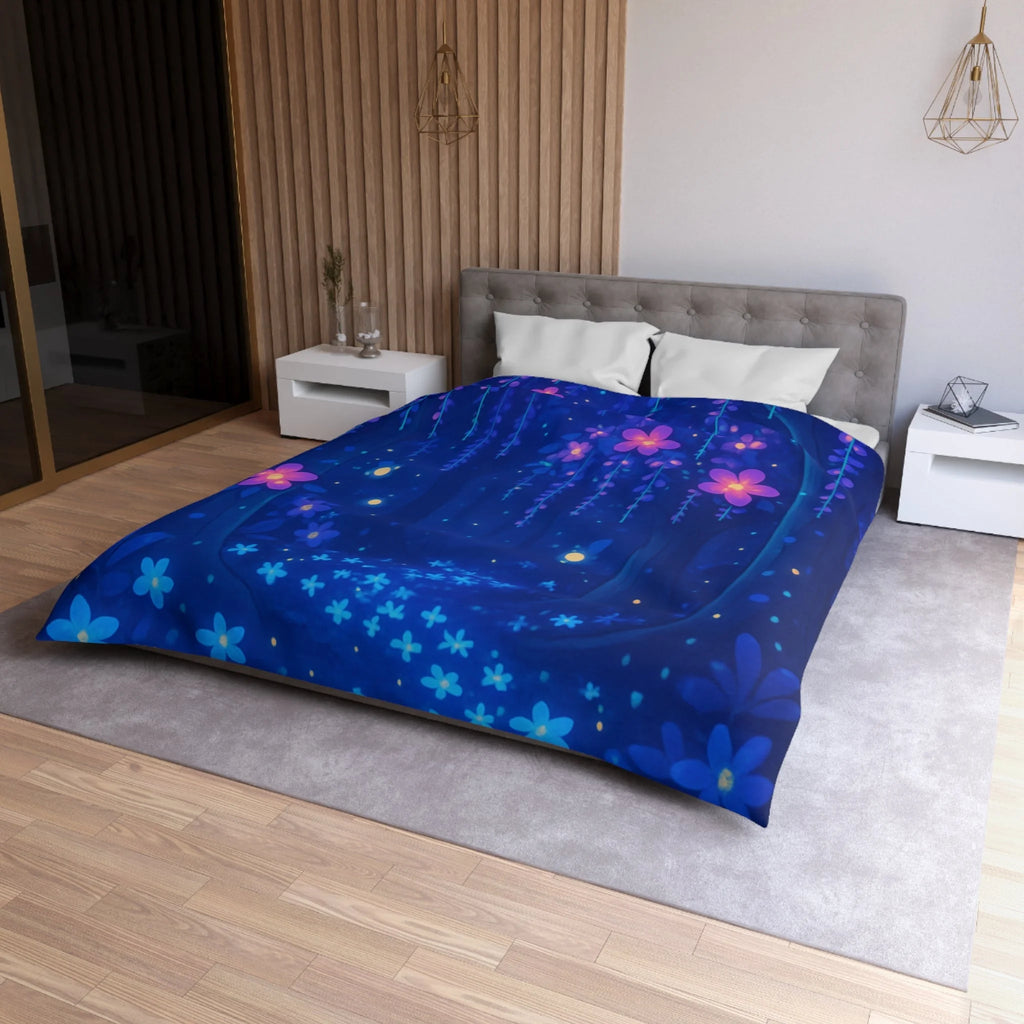 Housse de Couette Microfibre Design Artistique Moderne Décoration Chambre Confort Premium