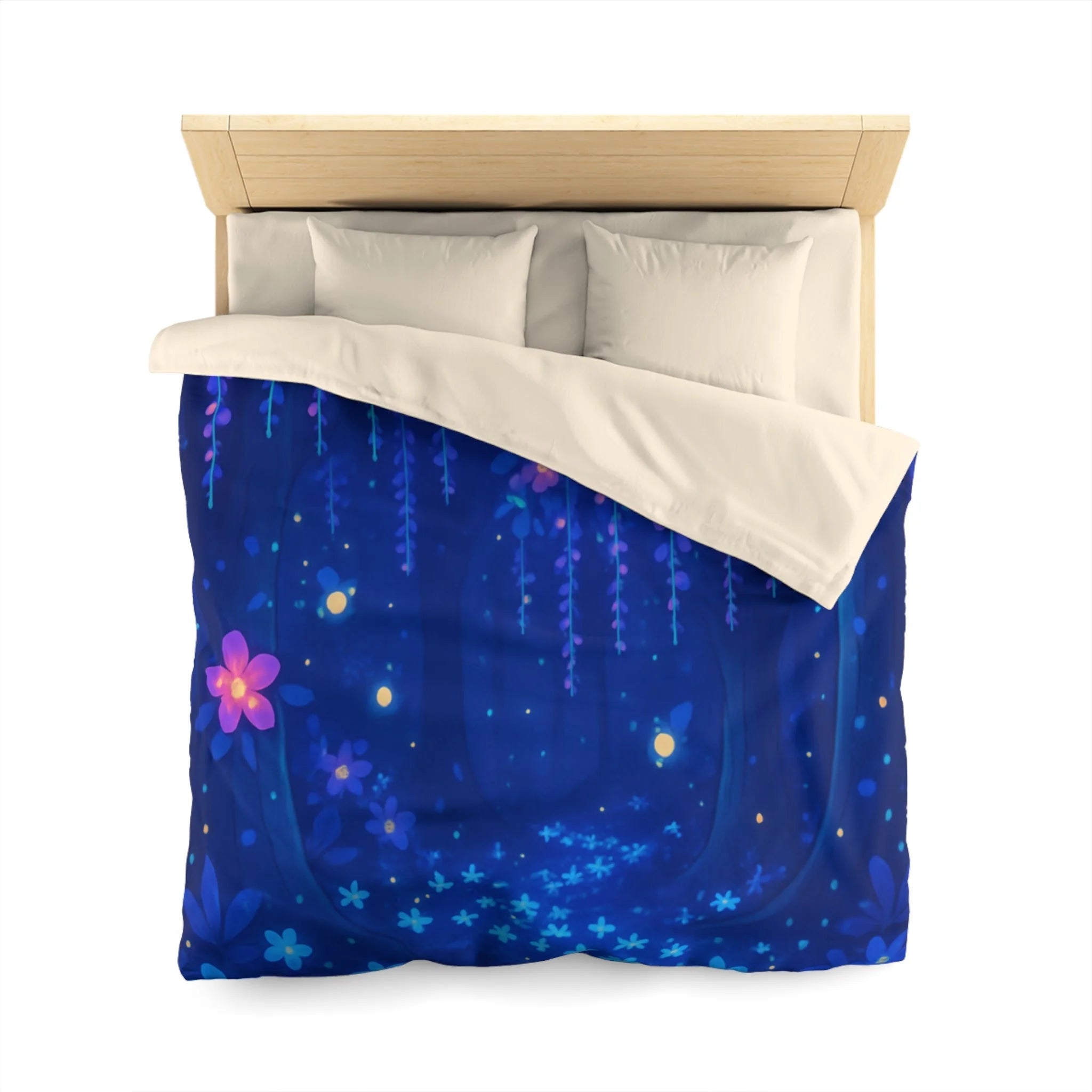 Housse de Couette Microfibre Design Artistique Moderne Décoration Chambre Confort Premium