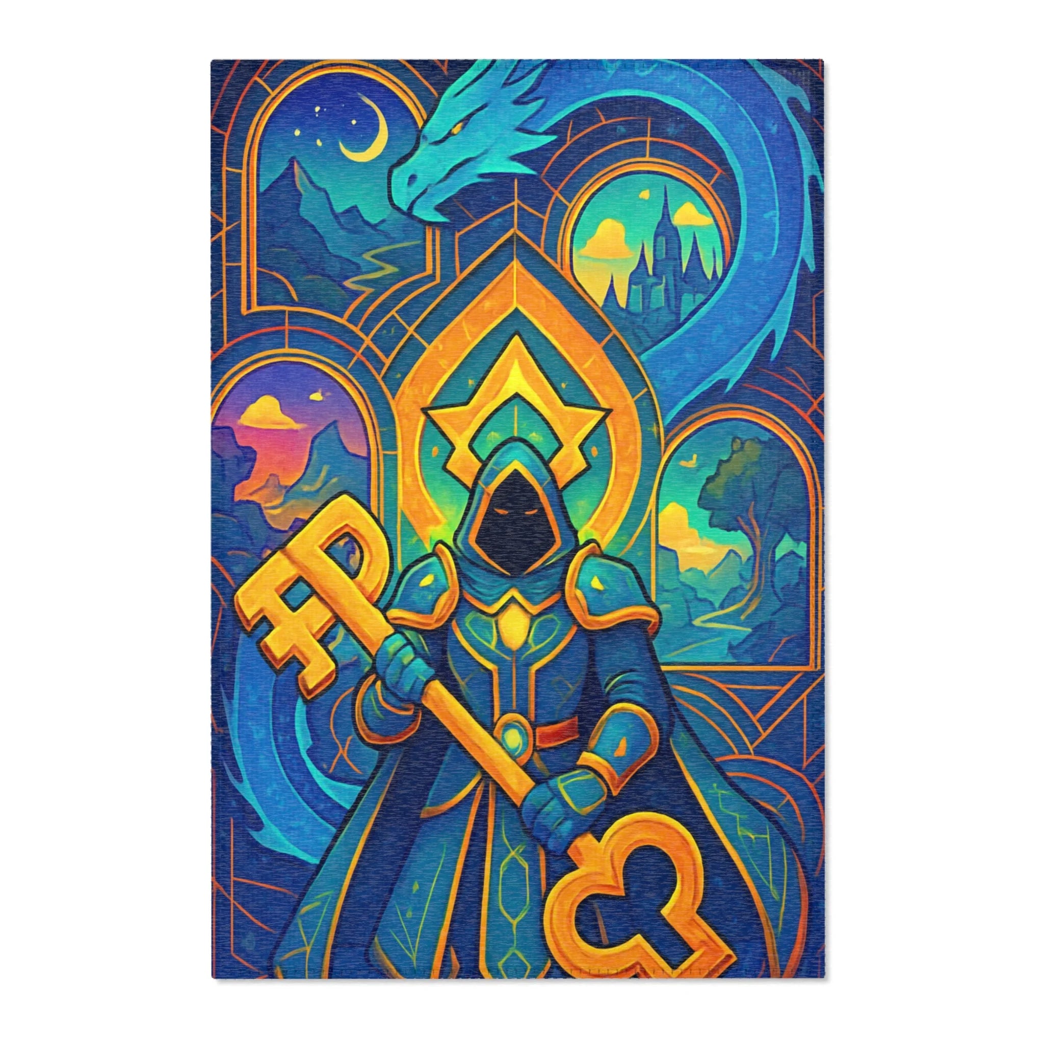 Tapis Area Rug Design Artistique Moderne Décoration Intérieure Chambre Salon Confort Style