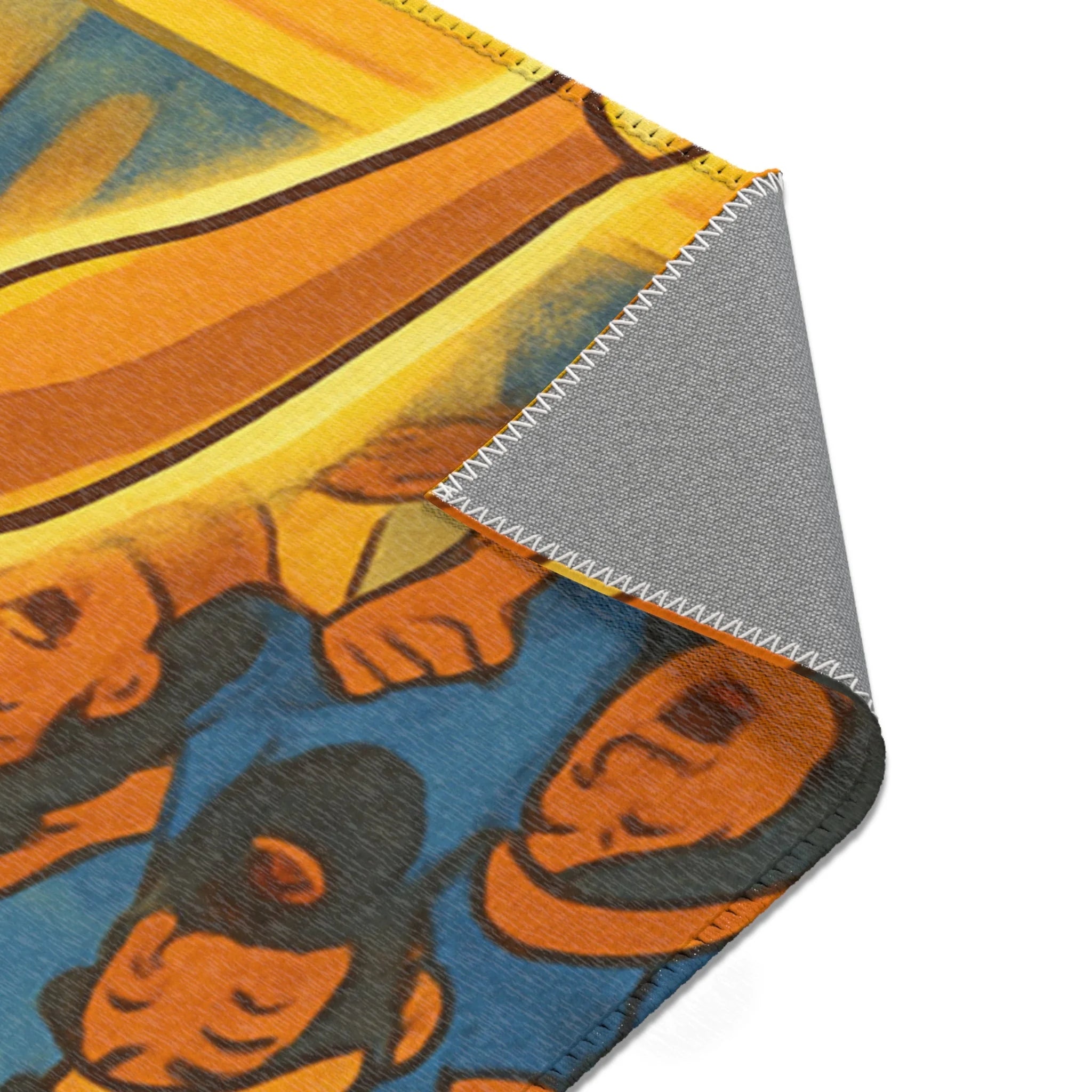 Tapis Area Rug Motif Créatif Original Décoration Maison Chambre Salon Élégant Moderne