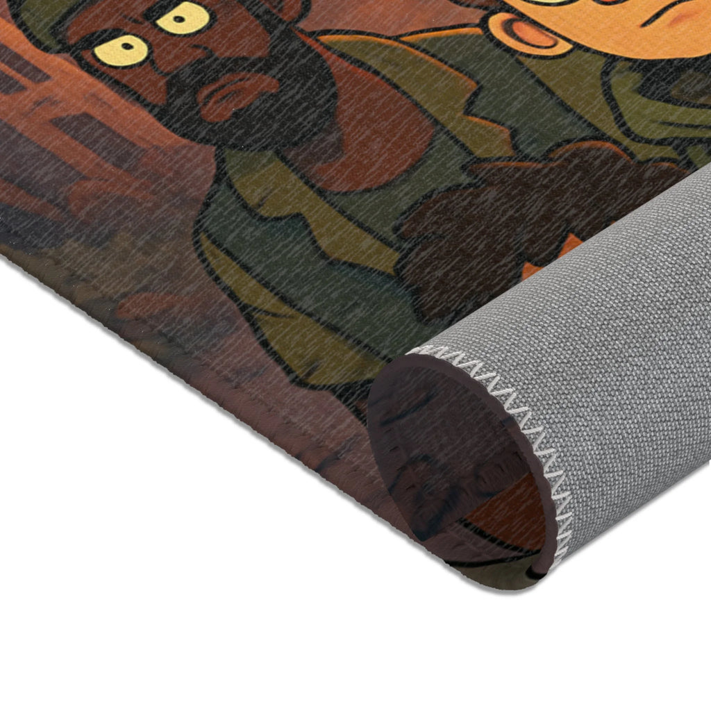 Tapis Area Rug Motif Créatif Original Décoration Maison Chambre Salon Élégant Moderne