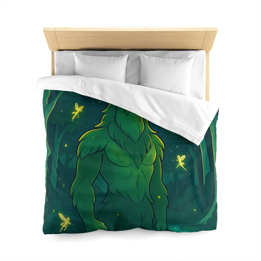 Housse de Couette Microfibre Illustration Unique Design Moderne Décoration Intérieure Raffinée