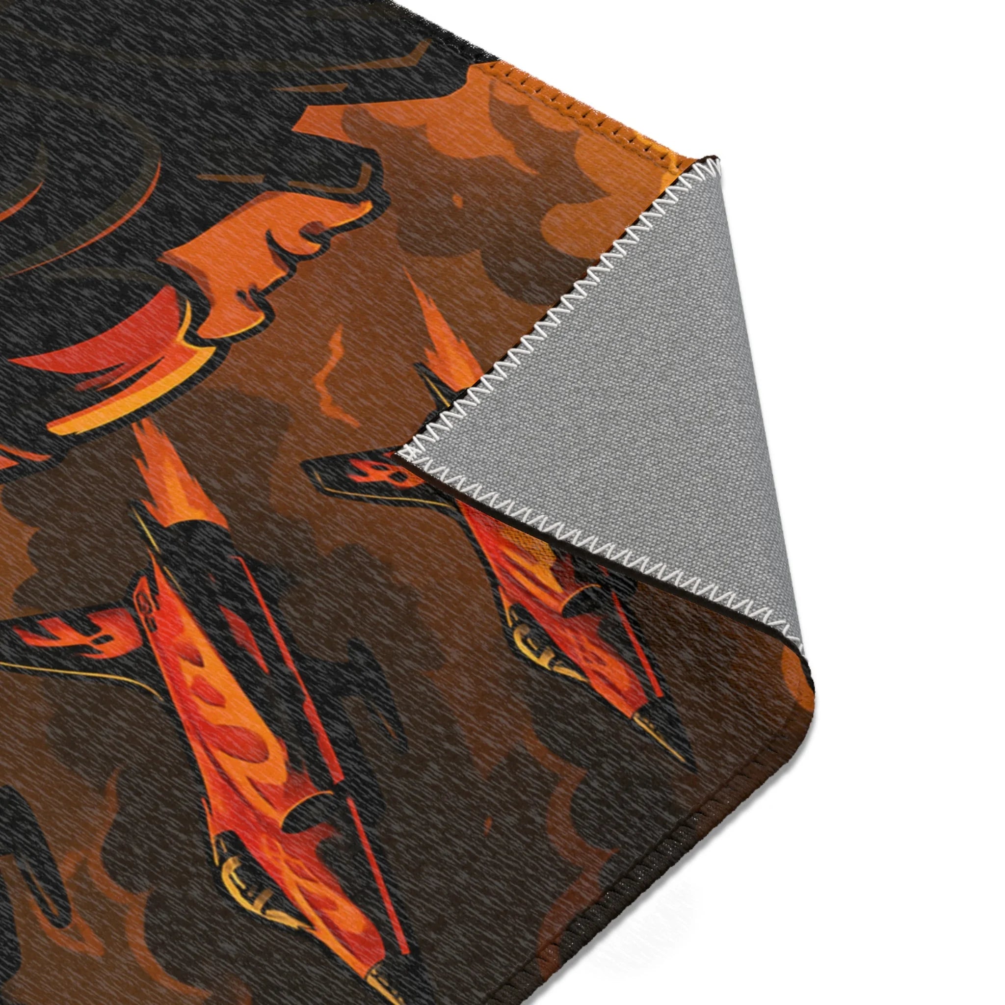 Tapis Area Rug Motif Créatif Original Décoration Maison Chambre Salon Élégant Moderne