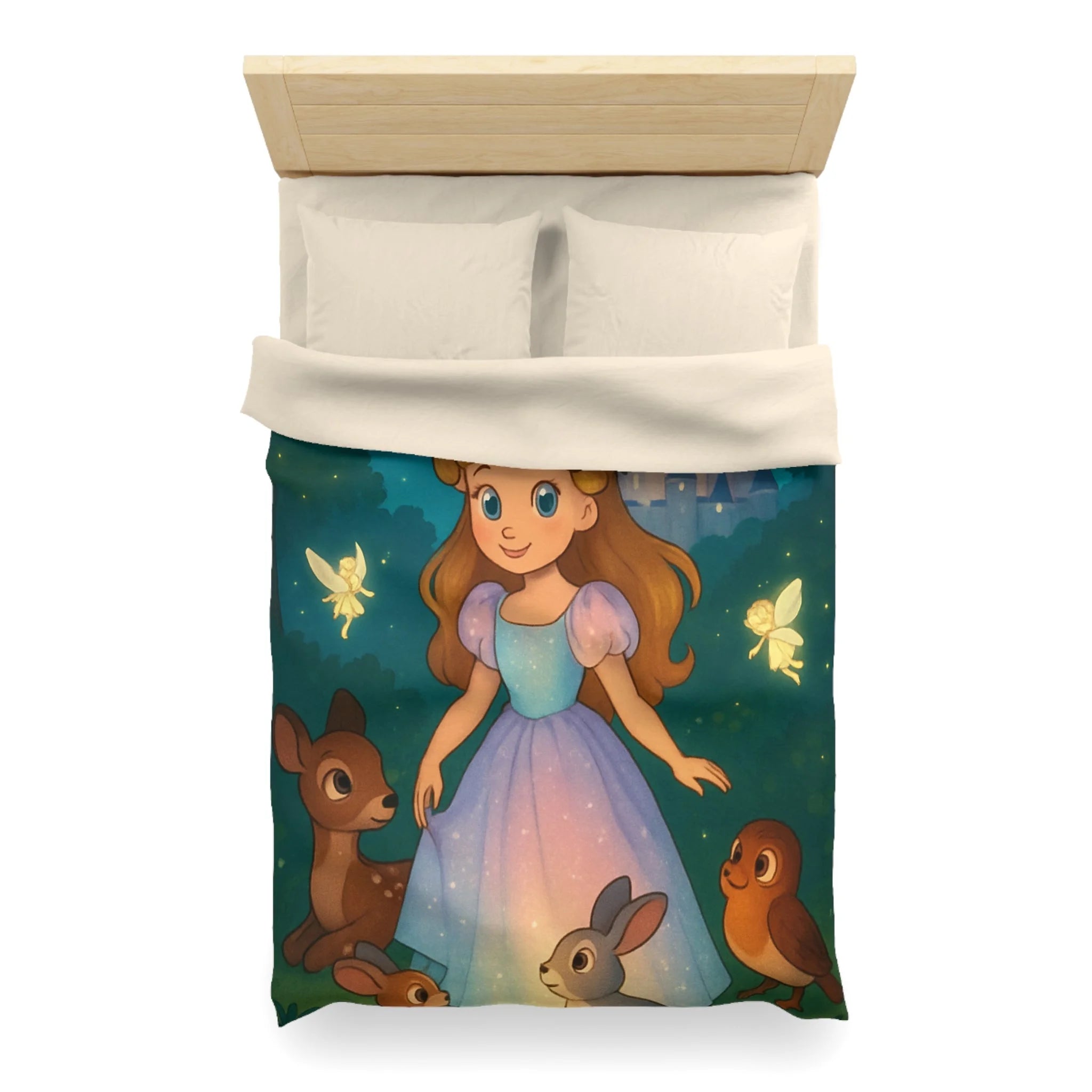 Housse de Couette Microfibre Design Artistique Moderne Décoration Chambre Confort Premium