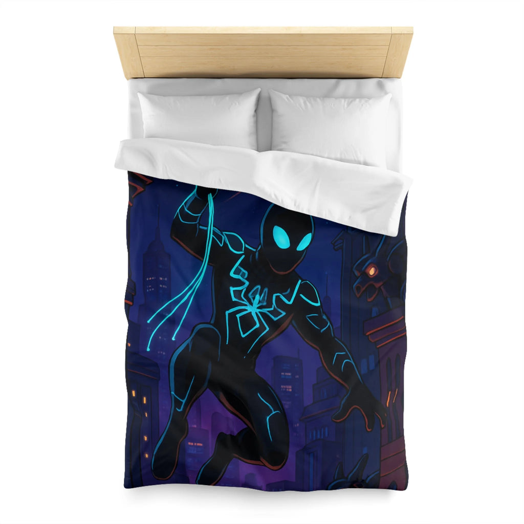 Housse de Couette Microfibre Illustration Unique Design Moderne Décoration Intérieure Raffinée
