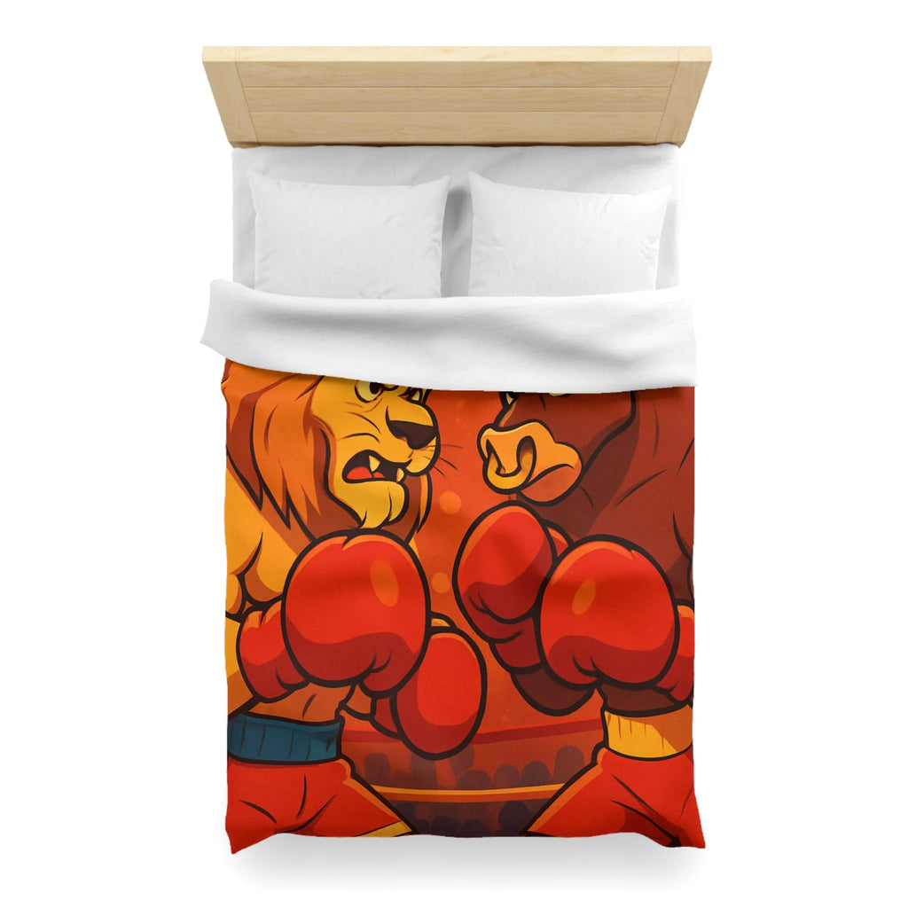 Housse de Couette Microfibre Design Artistique Moderne Décoration Chambre Confort Premium