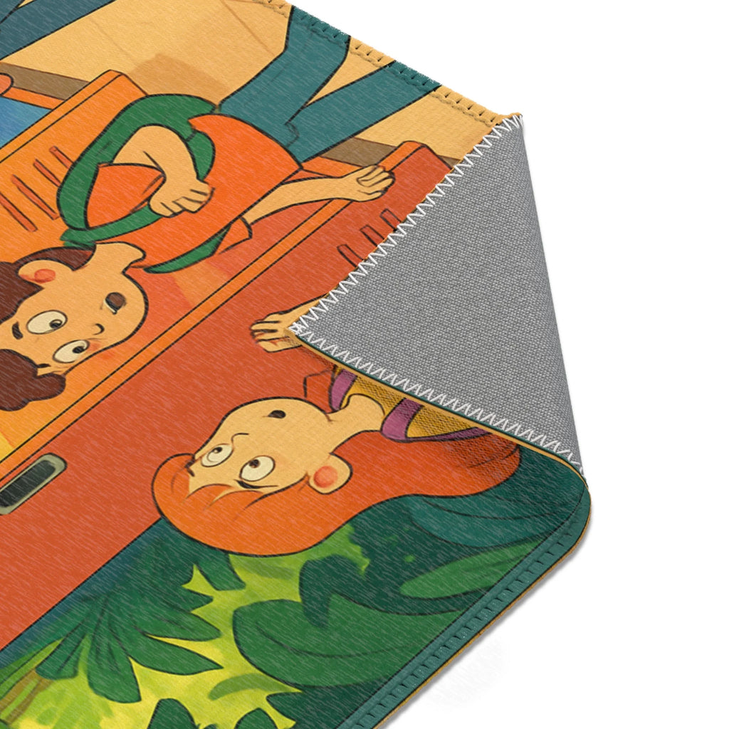 Tapis Area Rug Art Graphique Moderne Style Décoratif Chambre Salon Tendance Confort