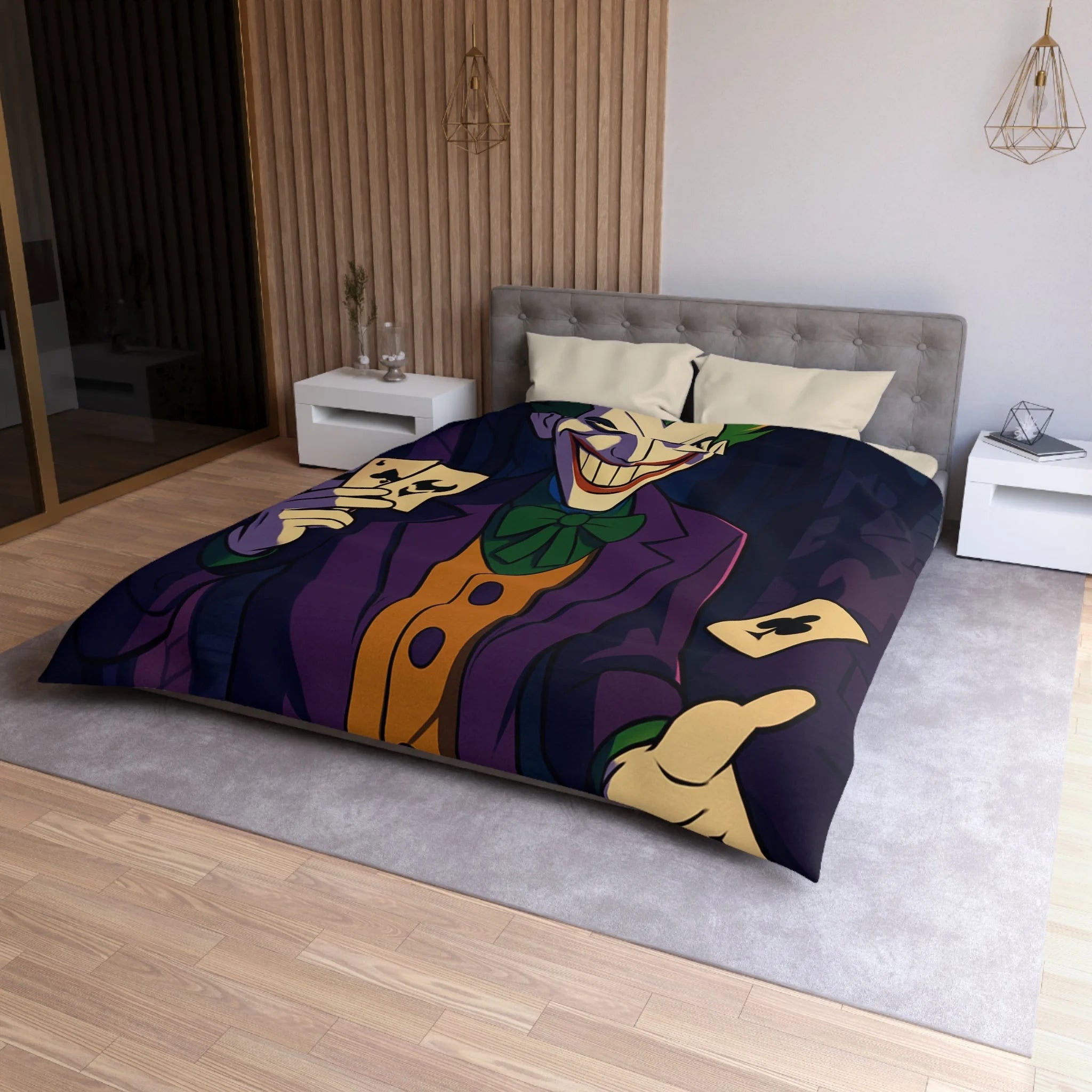 Housse de Couette Microfibre Création Artistique Moderne Design Exclusif Décoration Chambre
