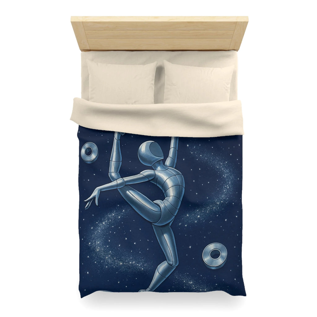 Housse de Couette Microfibre Illustration Unique Design Moderne Décoration Intérieure Raffinée