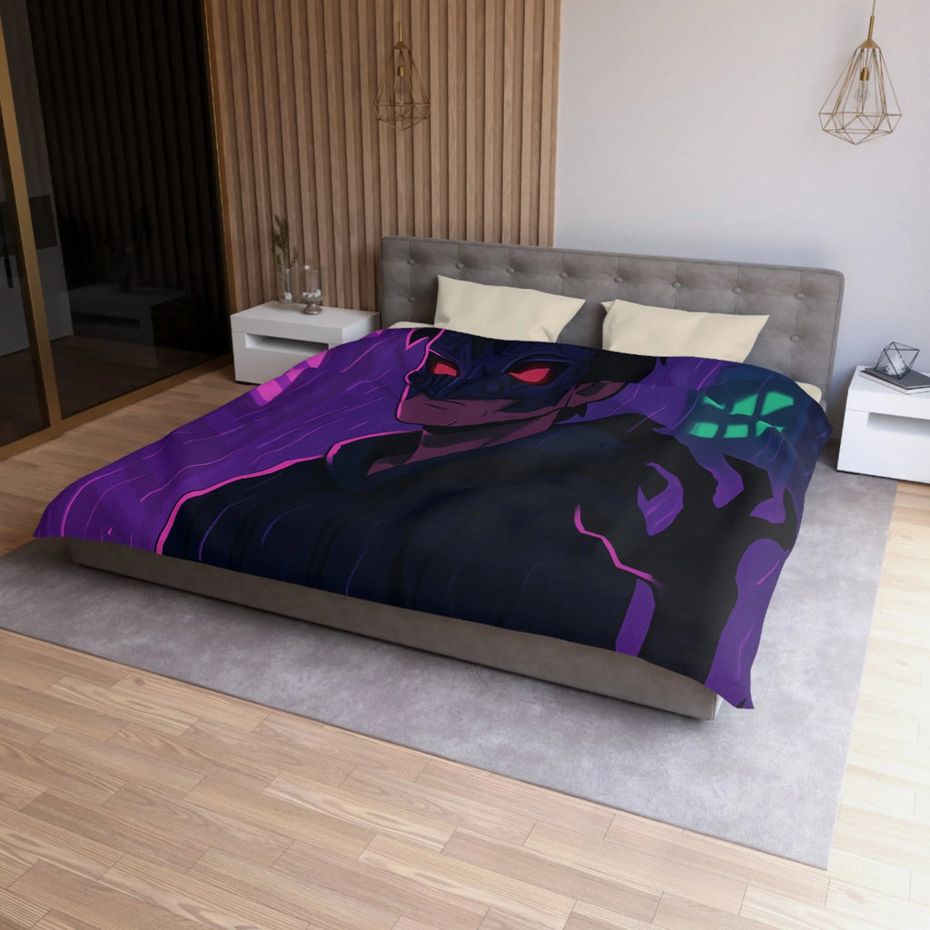 Housse de Couette Microfibre Design Artistique Moderne Décoration Chambre Confort Premium