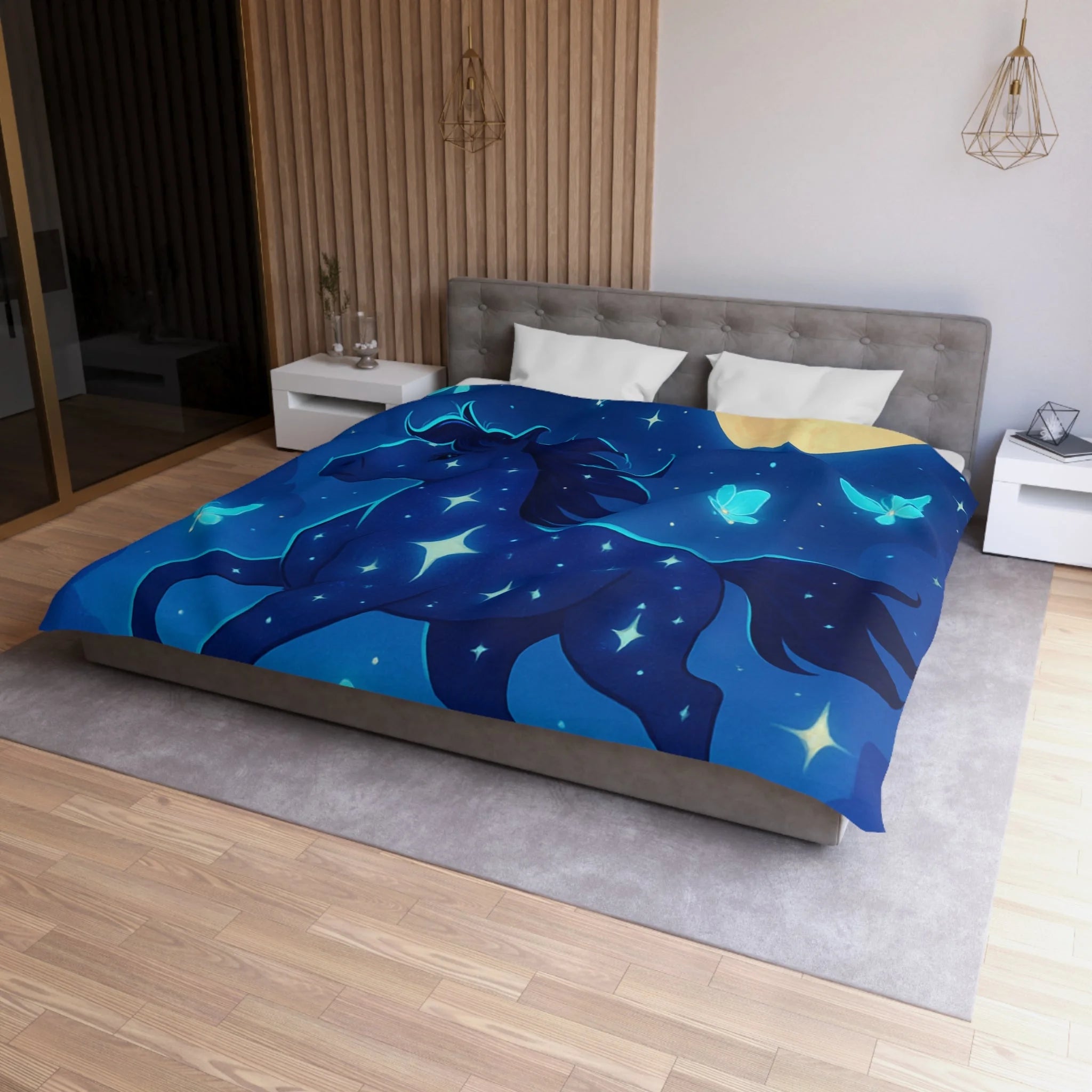 Housse de Couette Microfibre Création Artistique Moderne Design Exclusif Décoration Chambre