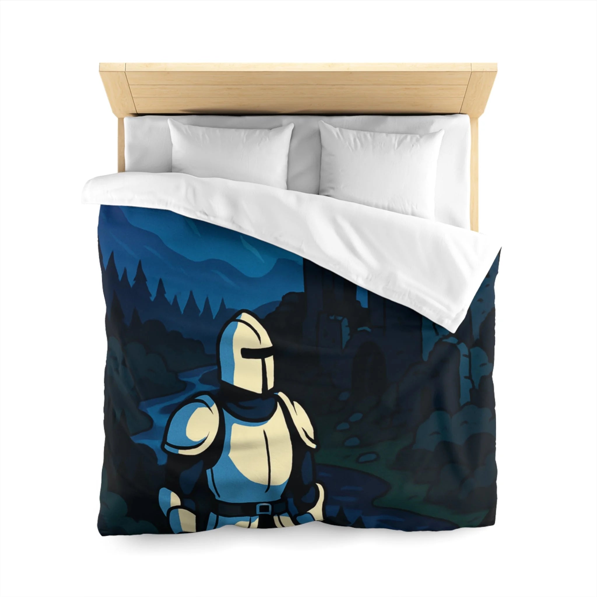Housse de Couette Microfibre Illustration Unique Design Moderne Décoration Intérieure Raffinée