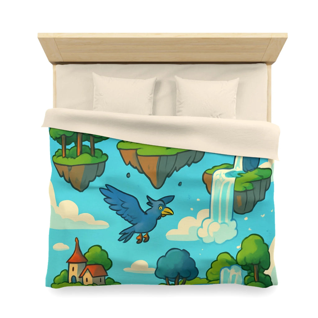 Housse de Couette Microfibre Création Artistique Moderne Design Exclusif Décoration Chambre