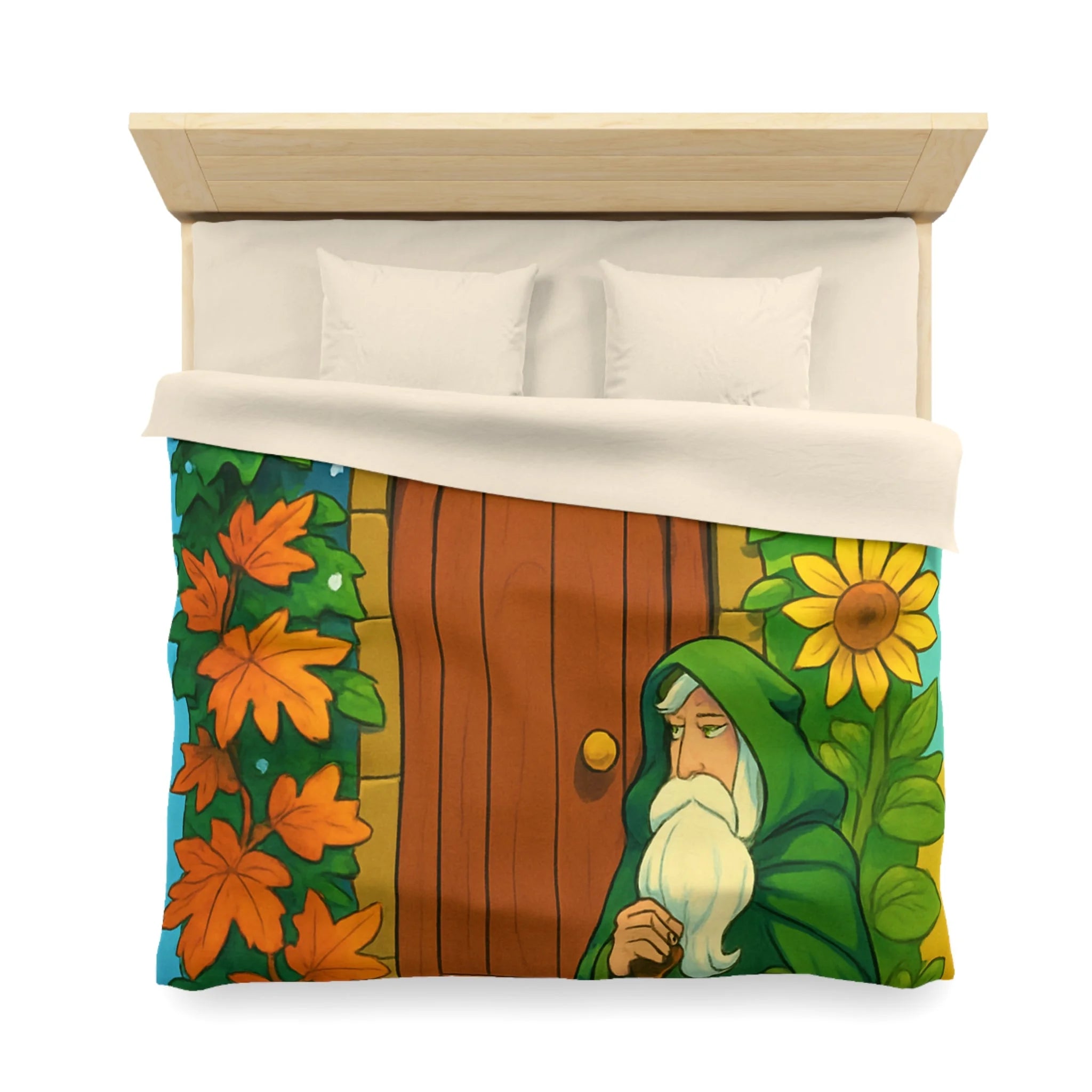 Housse de Couette Microfibre Création Artistique Moderne Design Exclusif Décoration Chambre