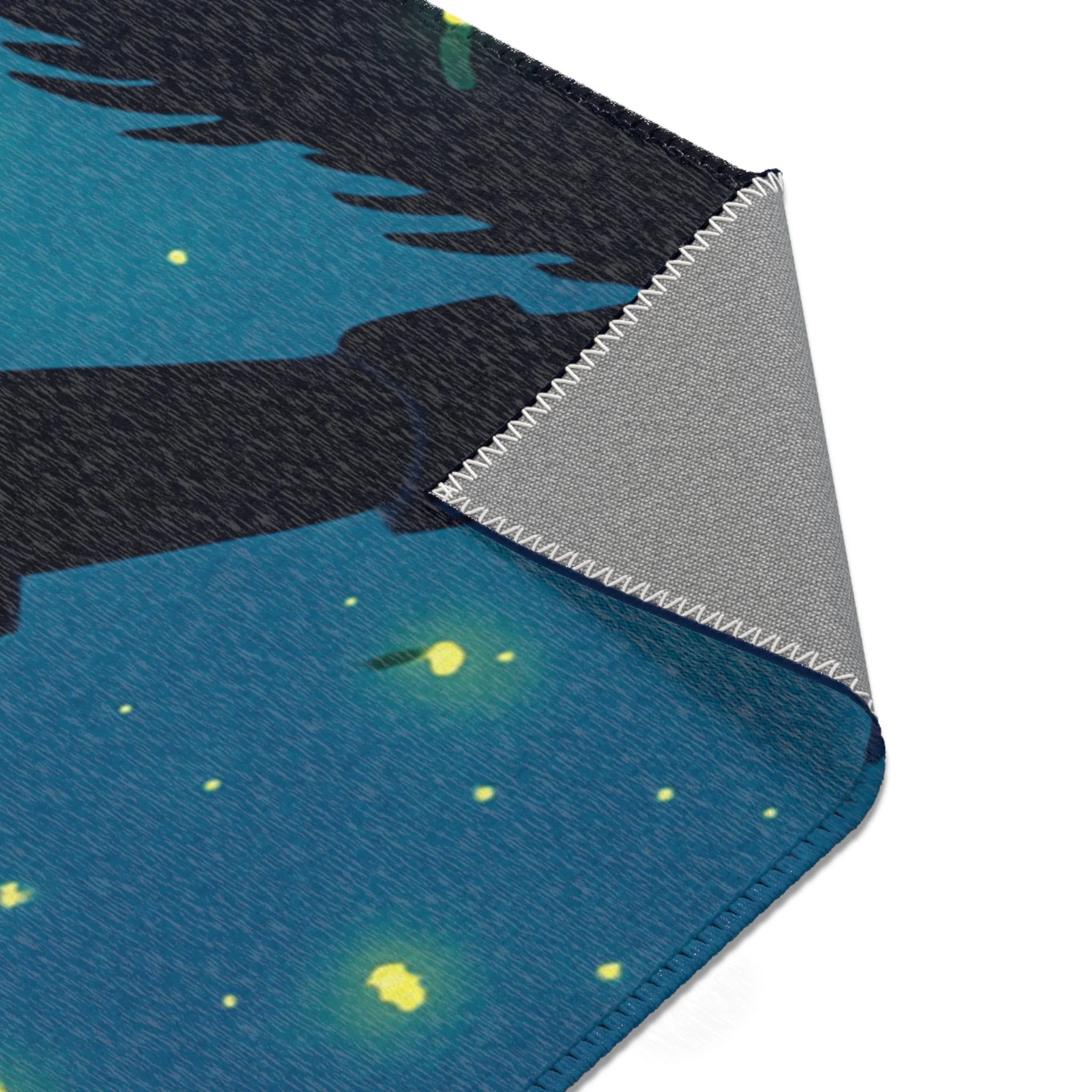 Tapis Area Rug Illustration Unique Design Contemporain Décoration Intérieure Sol Raffinée