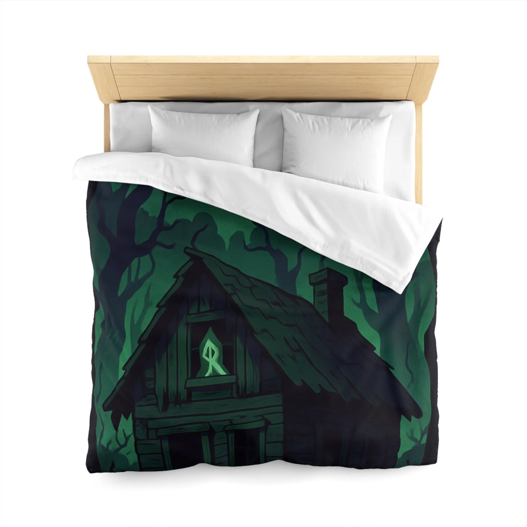 Housse de Couette Microfibre Design Artistique Moderne Décoration Chambre Confort Premium