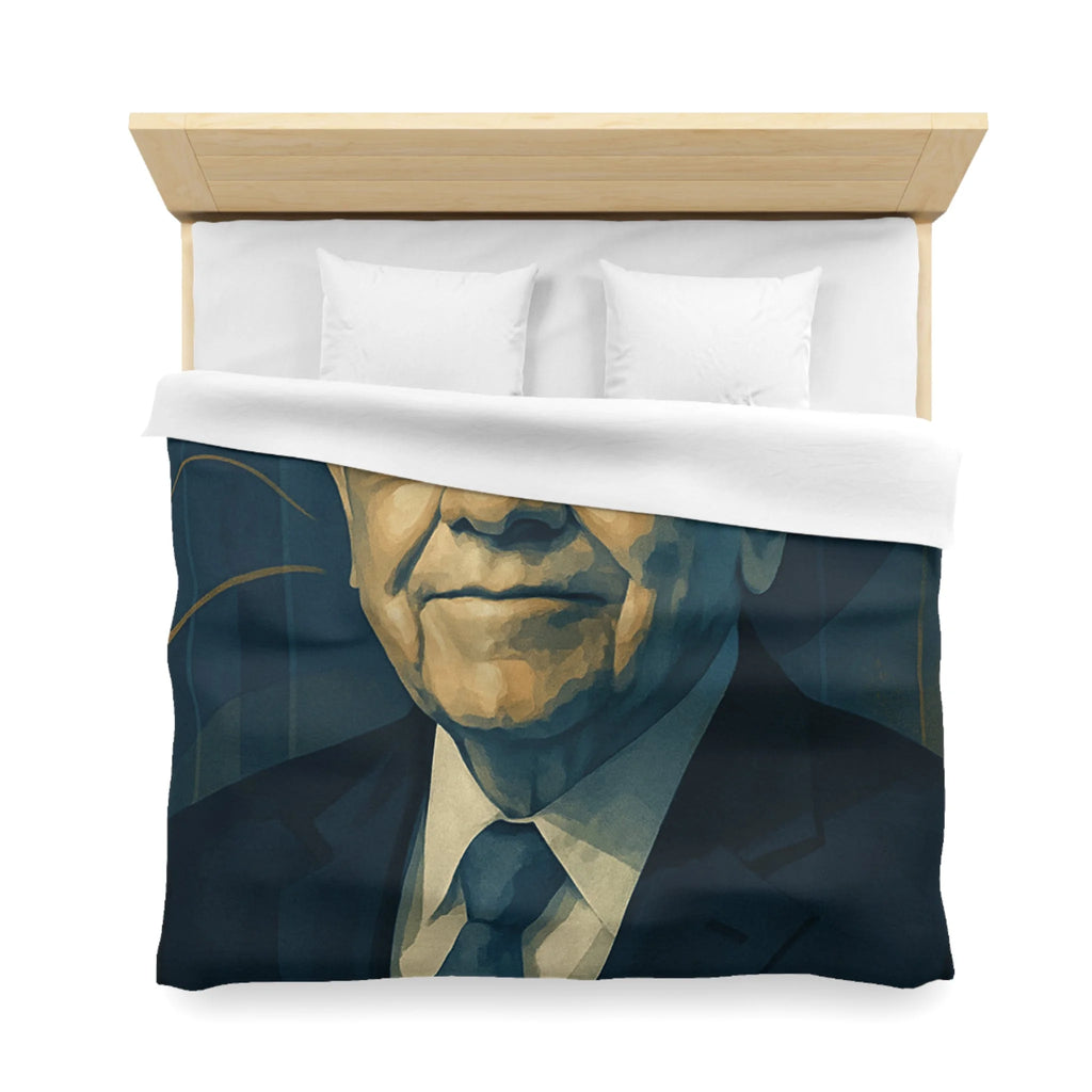 Housse de Couette Microfibre Design Artistique Moderne Décoration Chambre Confort Premium