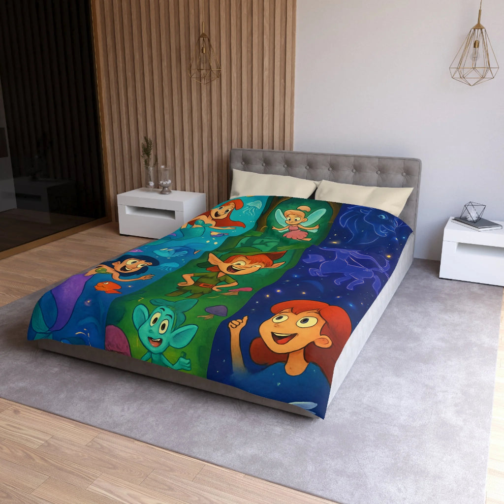 Housse de Couette Microfibre Création Artistique Moderne Design Exclusif Décoration Chambre