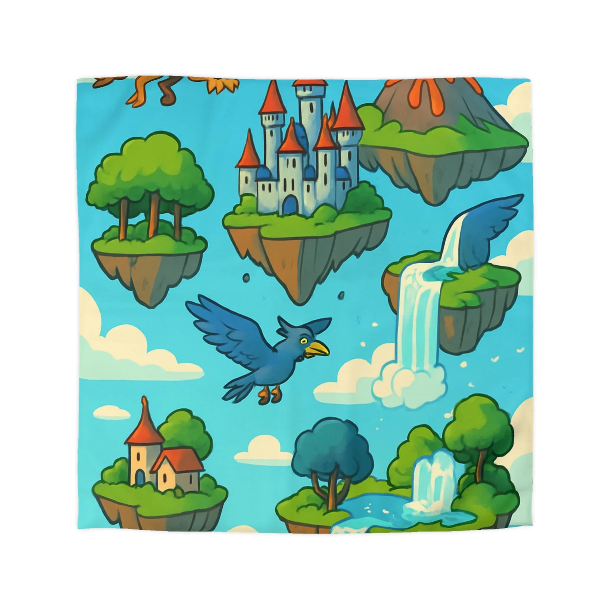 Housse de Couette Microfibre Création Artistique Moderne Design Exclusif Décoration Chambre