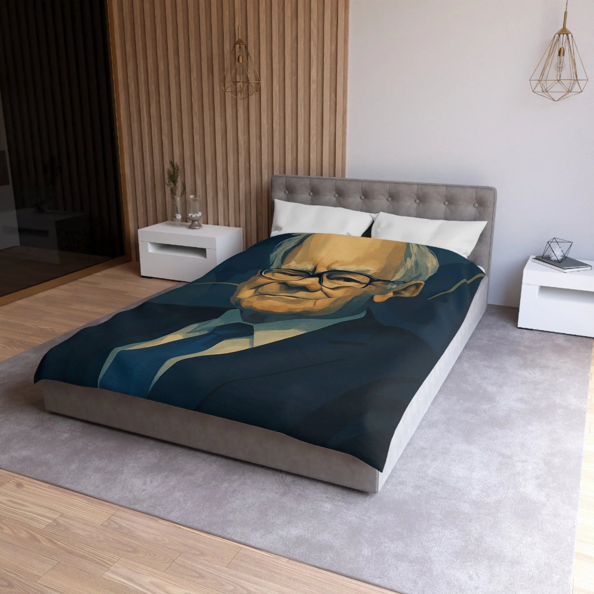Housse de Couette Microfibre Création Artistique Moderne Design Exclusif Décoration Chambre
