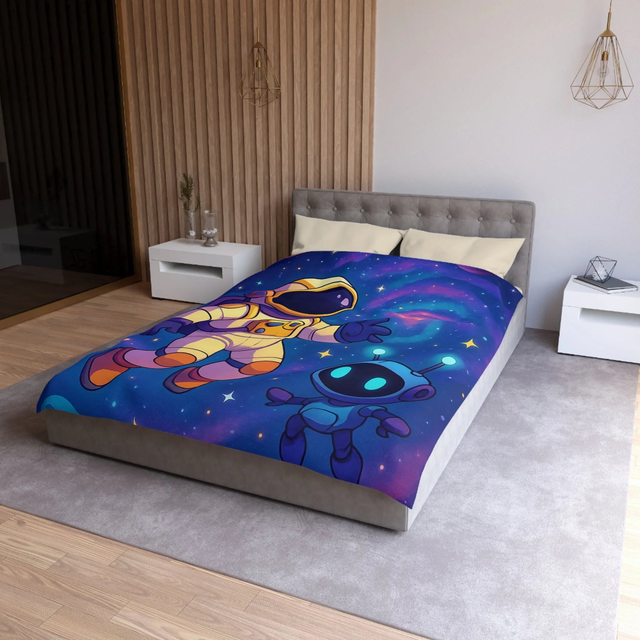Housse de Couette Microfibre Création Artistique Moderne Design Exclusif Décoration Chambre