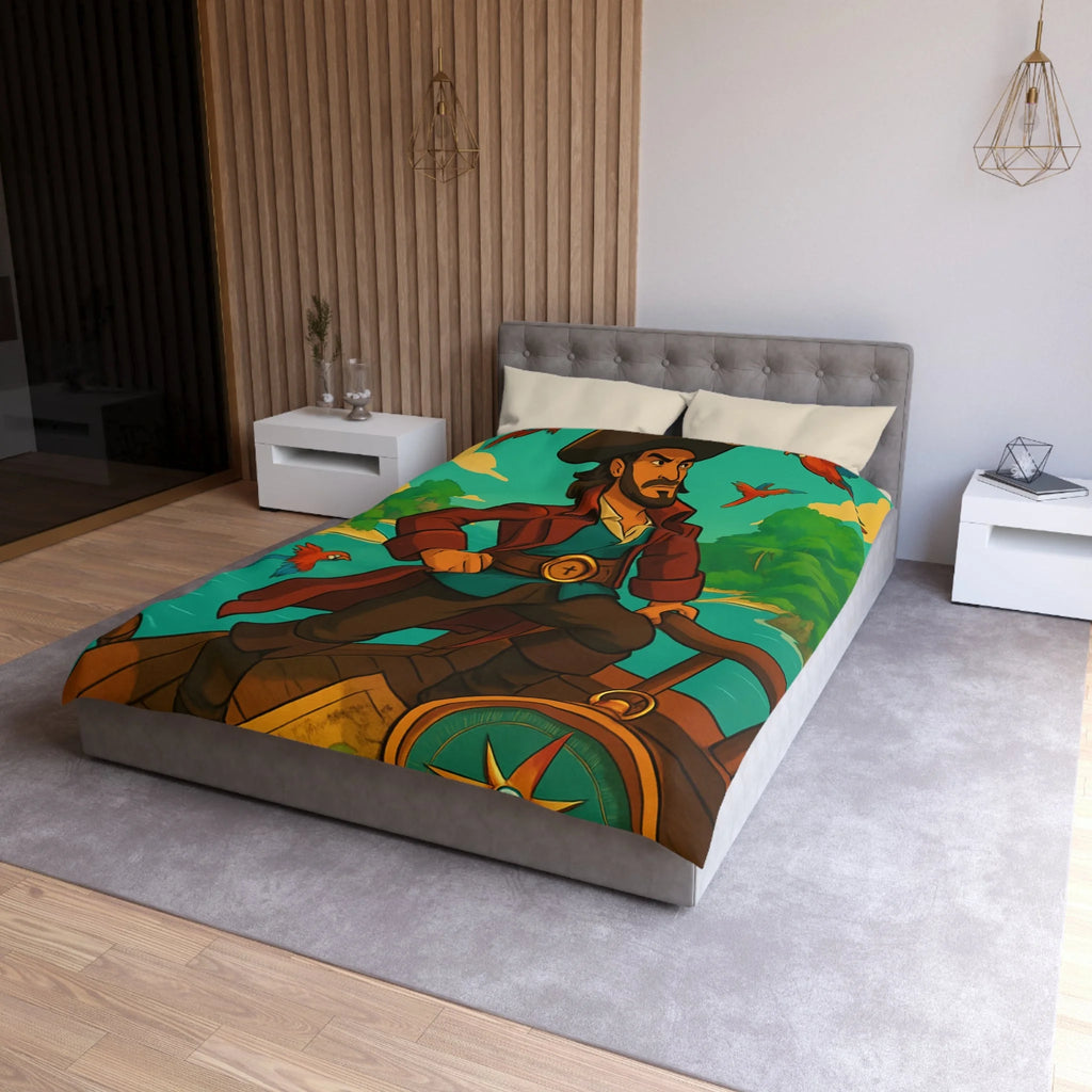 Housse de Couette Microfibre Création Artistique Moderne Design Exclusif Décoration Chambre