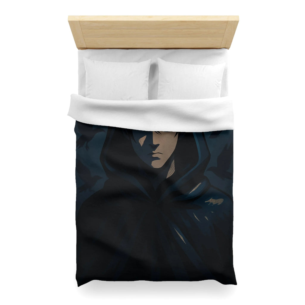 Housse de Couette Microfibre Design Artistique Moderne Décoration Chambre Confort Premium