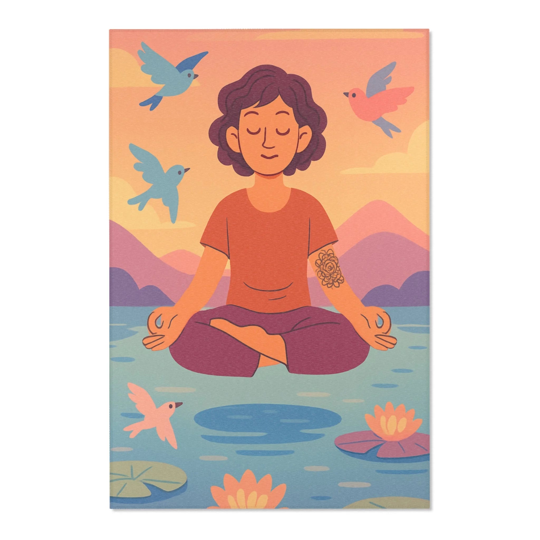 Tapis Area Rug Création Artistique Design Exclusif Décoration Intérieure Sol Élégant