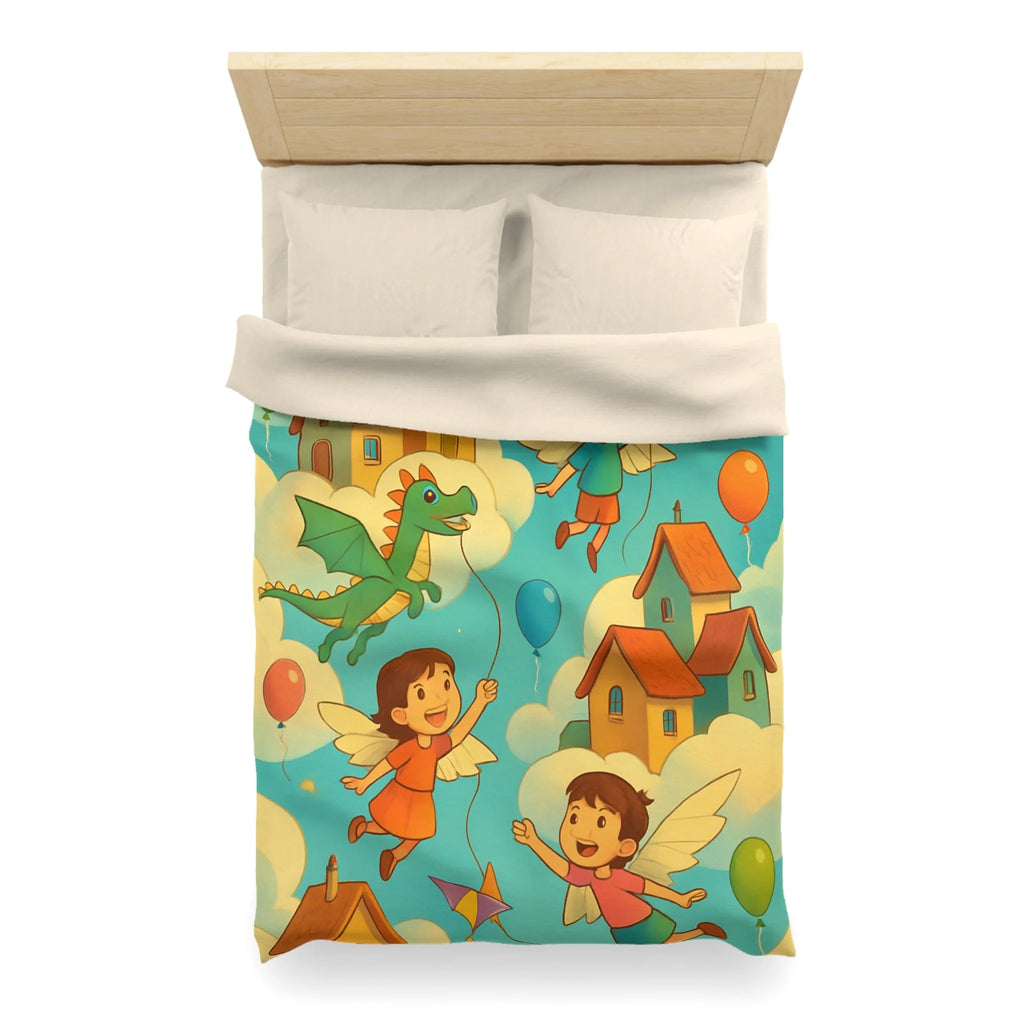 Housse de Couette Microfibre Création Artistique Moderne Design Exclusif Décoration Chambre