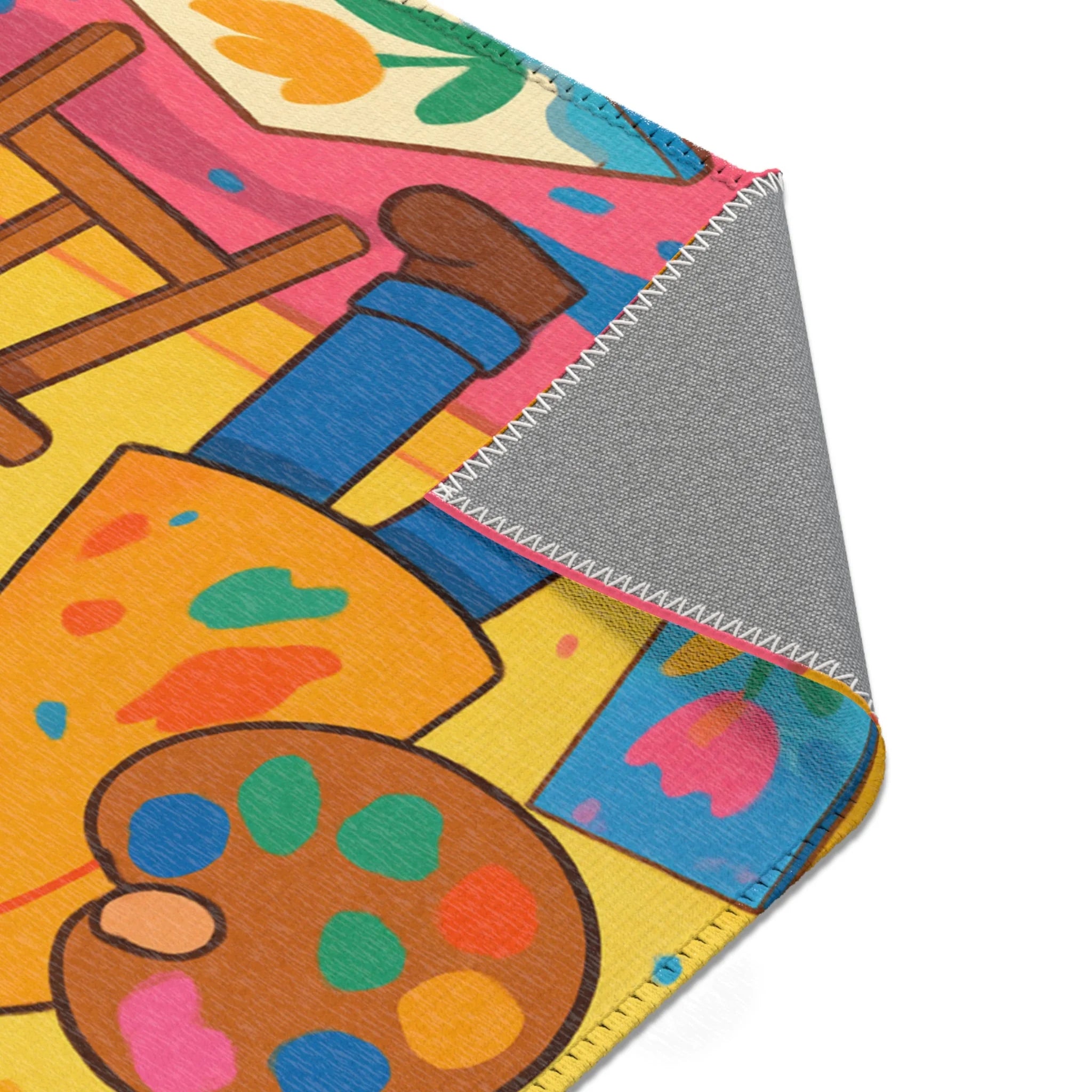 Tapis Area Rug Design Artistique Moderne Décoration Intérieure Chambre Salon Confort Style