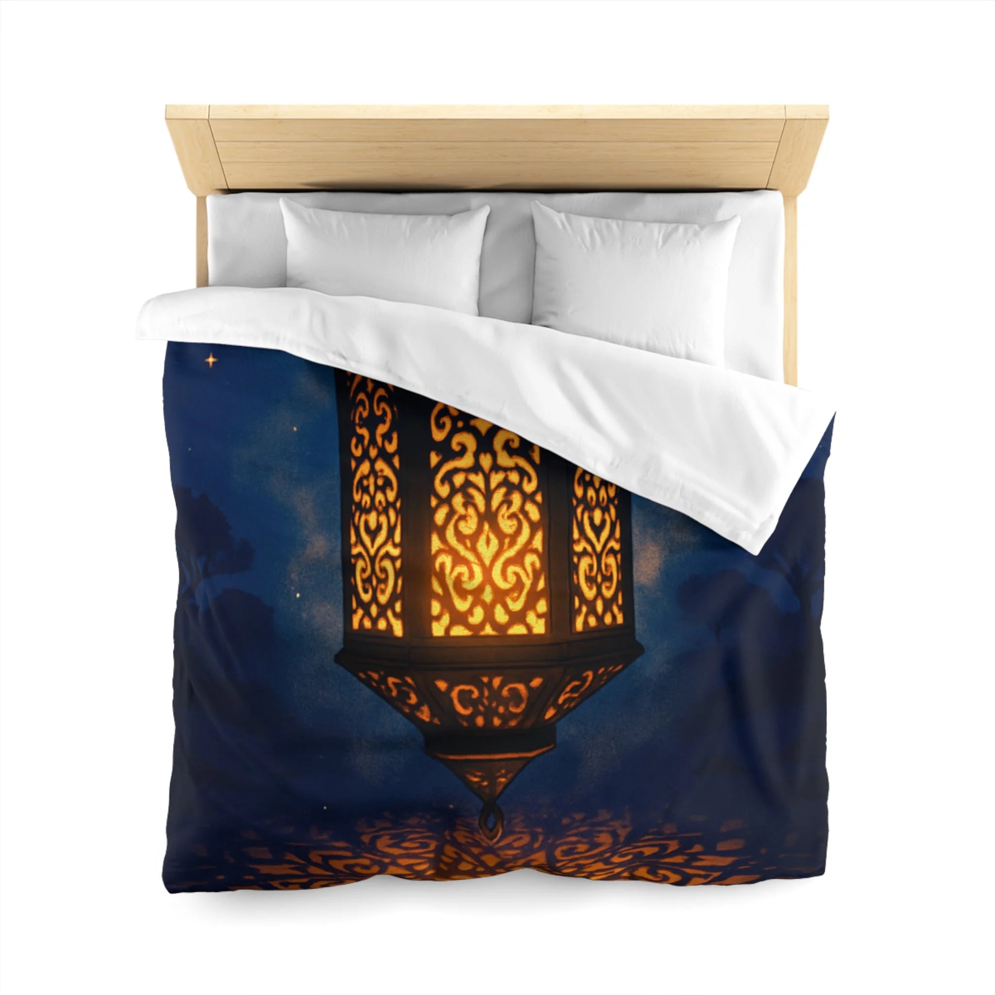 Housse de Couette Microfibre Design Artistique Moderne Décoration Chambre Confort Premium