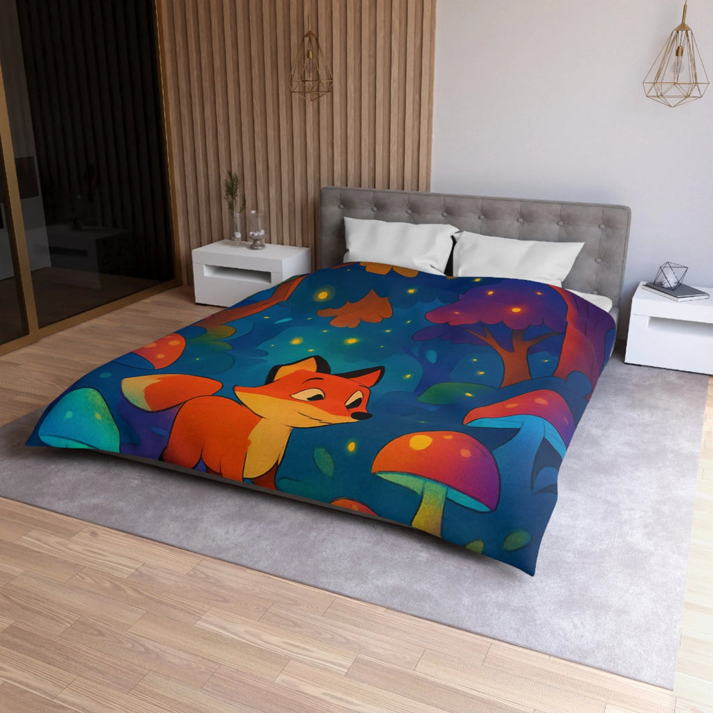Housse de Couette Microfibre Design Artistique Moderne Décoration Chambre Confort Premium