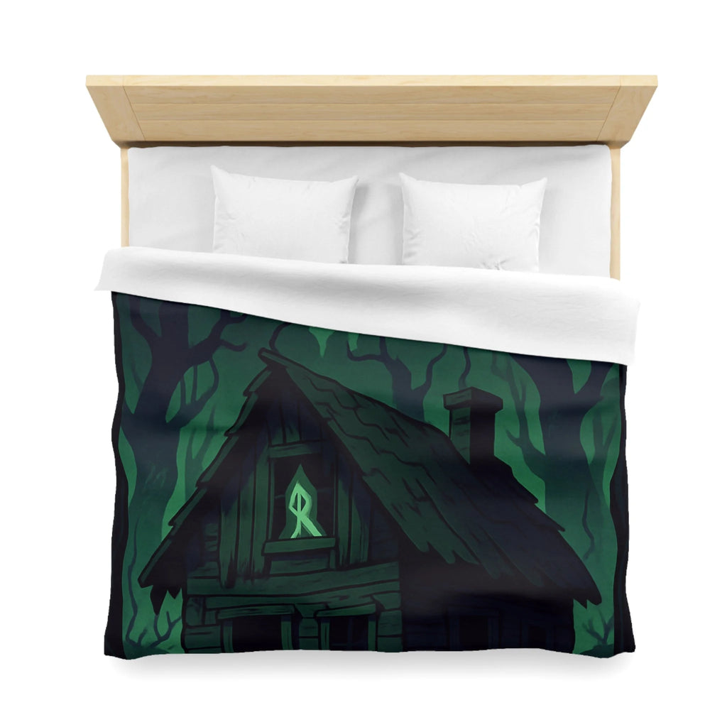 Housse de Couette Microfibre Design Artistique Moderne Décoration Chambre Confort Premium