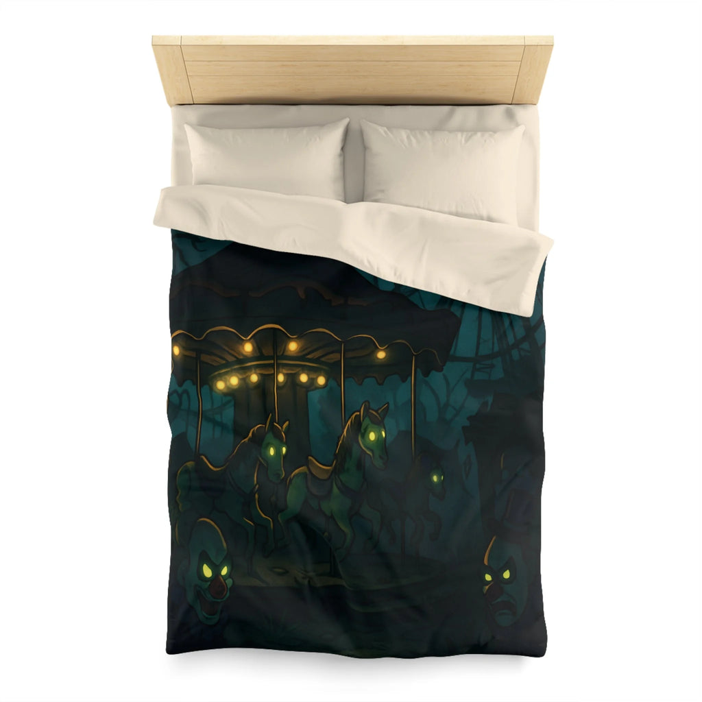 Housse de Couette Microfibre Design Artistique Moderne Décoration Chambre Confort Premium