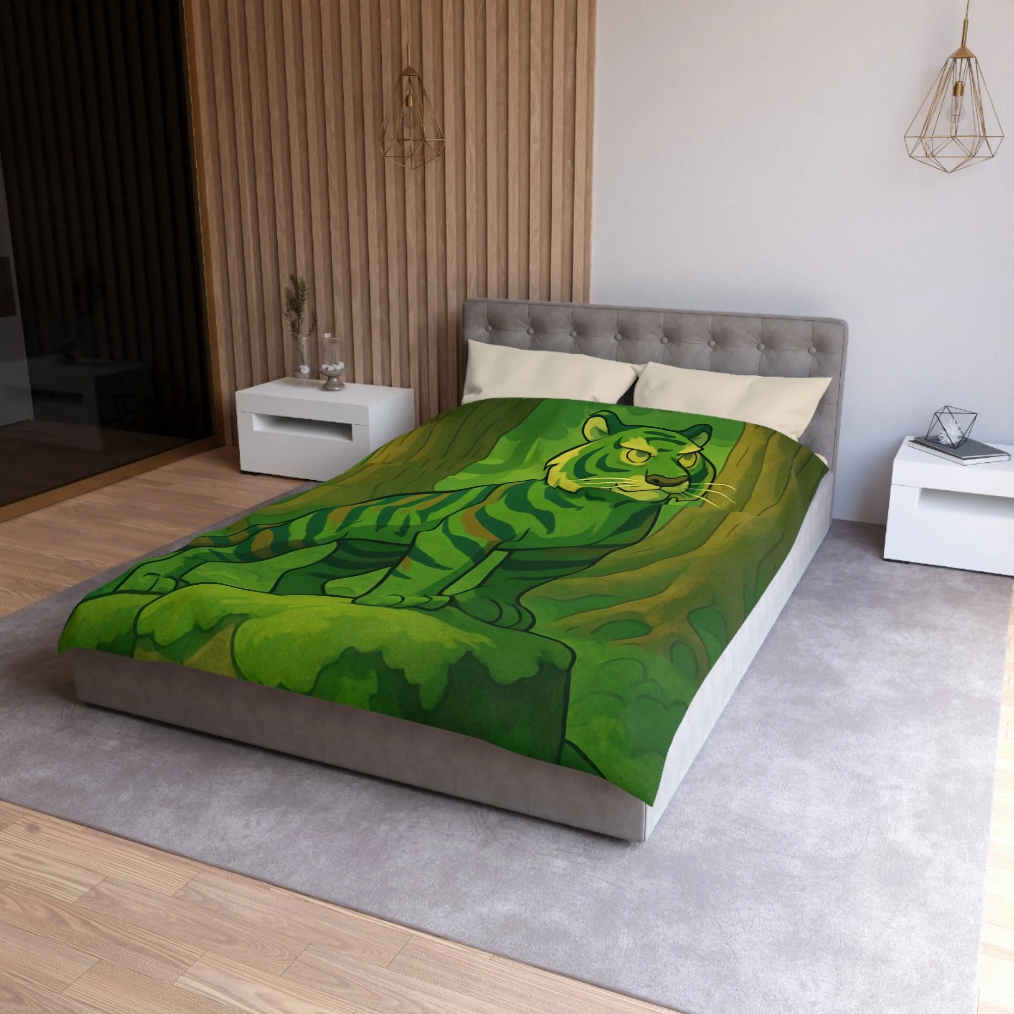 Housse de Couette Microfibre Création Artistique Moderne Design Exclusif Décoration Chambre