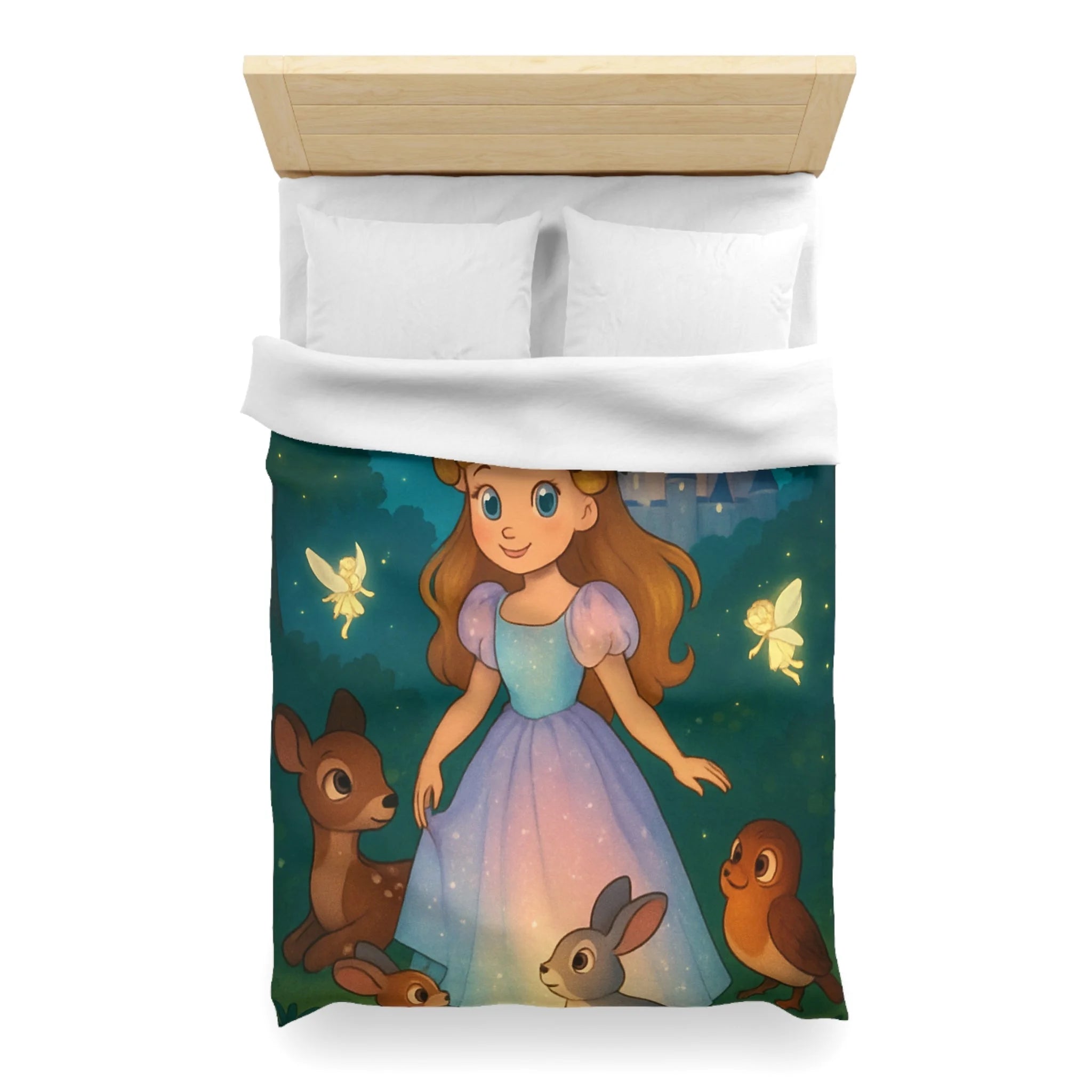 Housse de Couette Microfibre Design Artistique Moderne Décoration Chambre Confort Premium