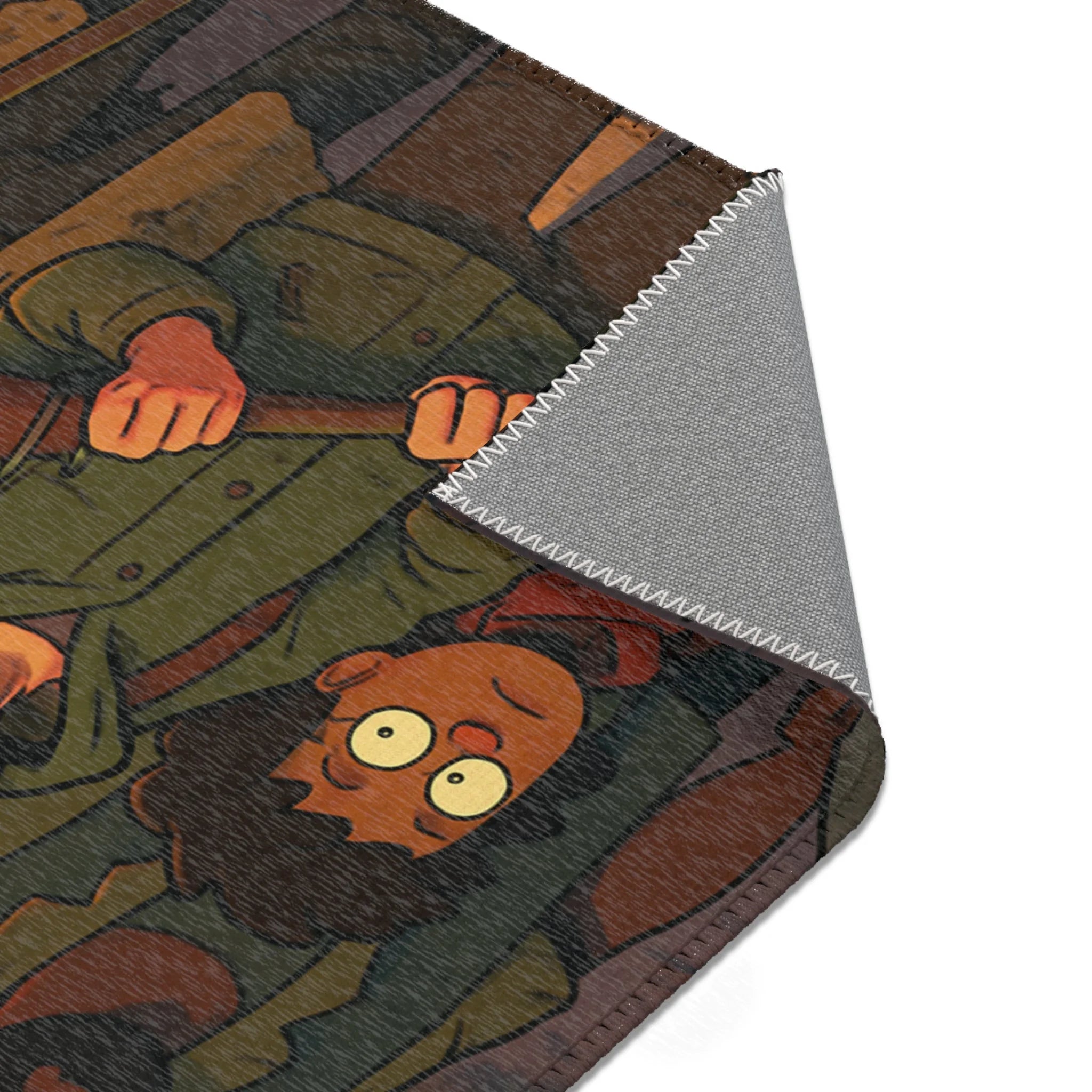 Tapis Area Rug Motif Créatif Original Décoration Maison Chambre Salon Élégant Moderne