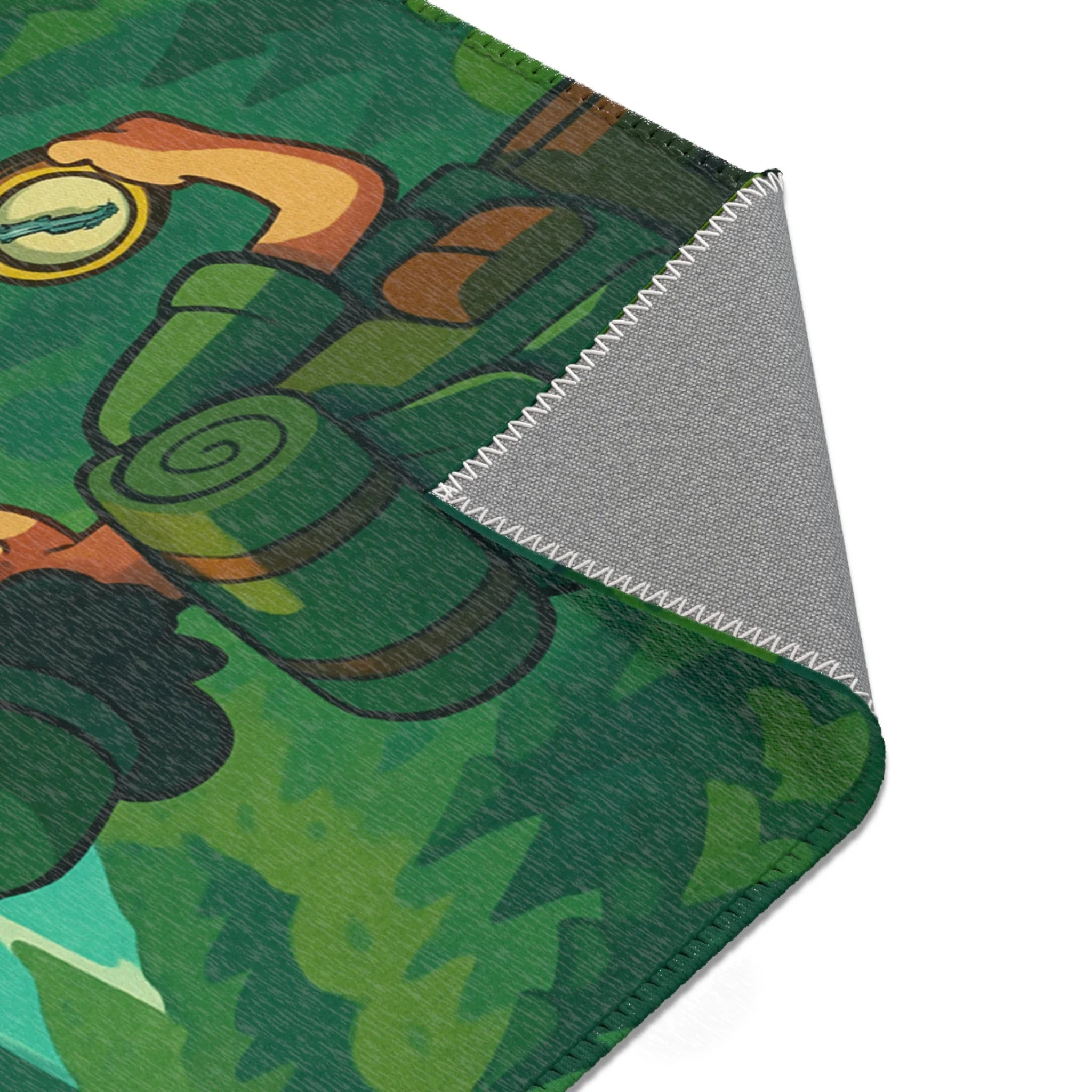 Tapis Area Rug Illustration Unique Design Contemporain Décoration Intérieure Sol Raffinée